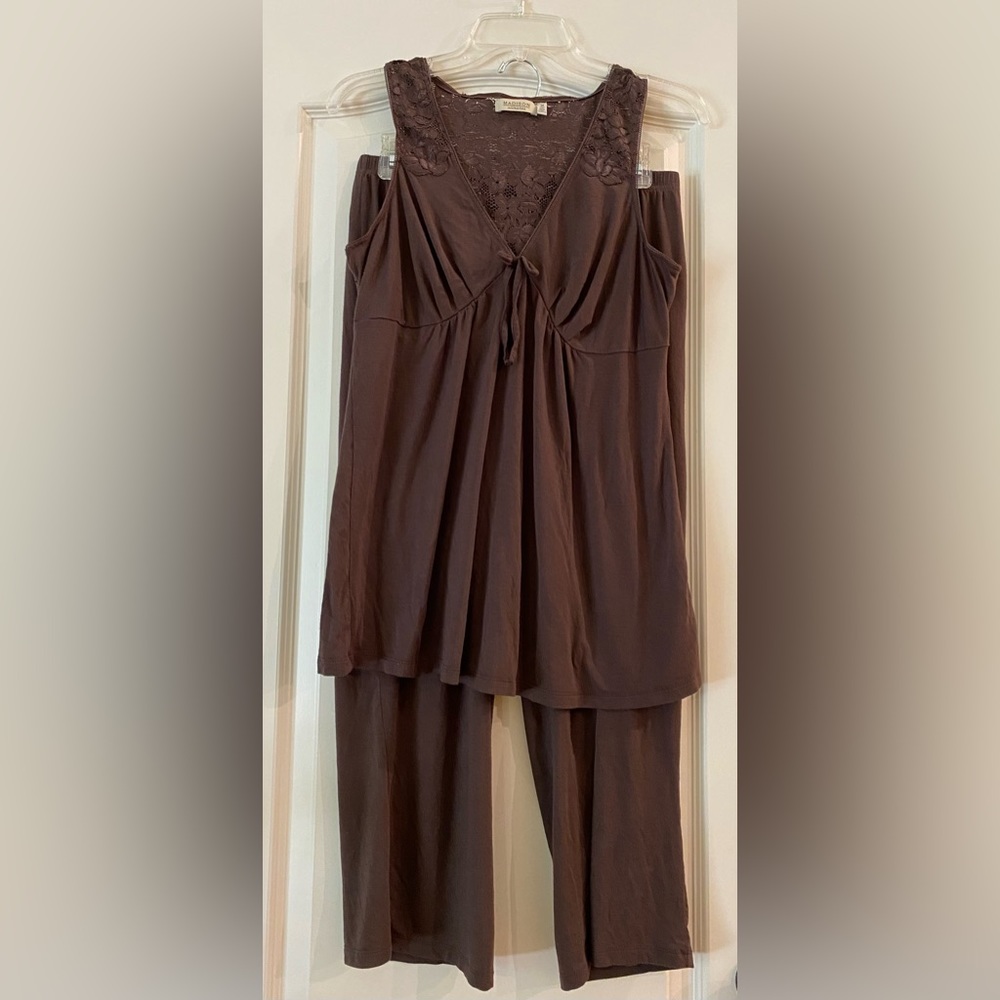 Pajama loungewear 2 piece set